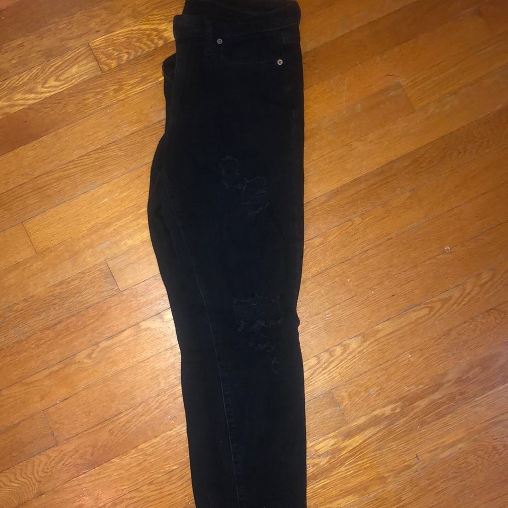 Gap jeans - black/ lightly distressed